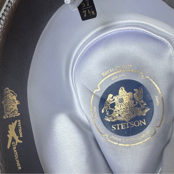 Stetson stratoliner size 7 1/8 - Picture 6 of 6
